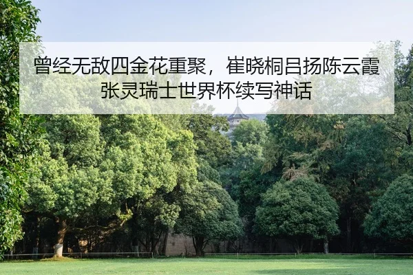 曾经无敌四金花重聚，崔晓桐吕扬陈云霞张灵瑞士世界杯续写神话